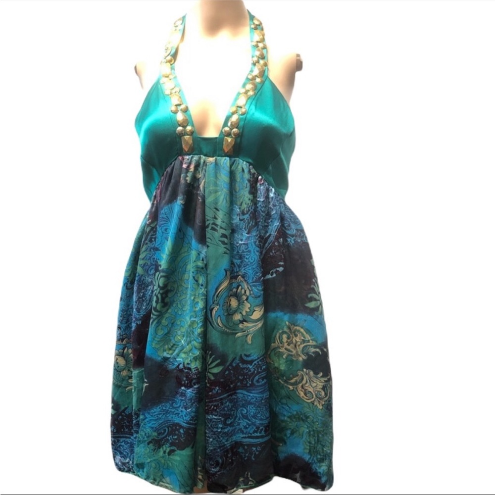 Kimora Lee Simmons Halter backless Dress 6